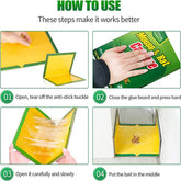 (Pack of 2) Mouse And Rat Glue Trap Board